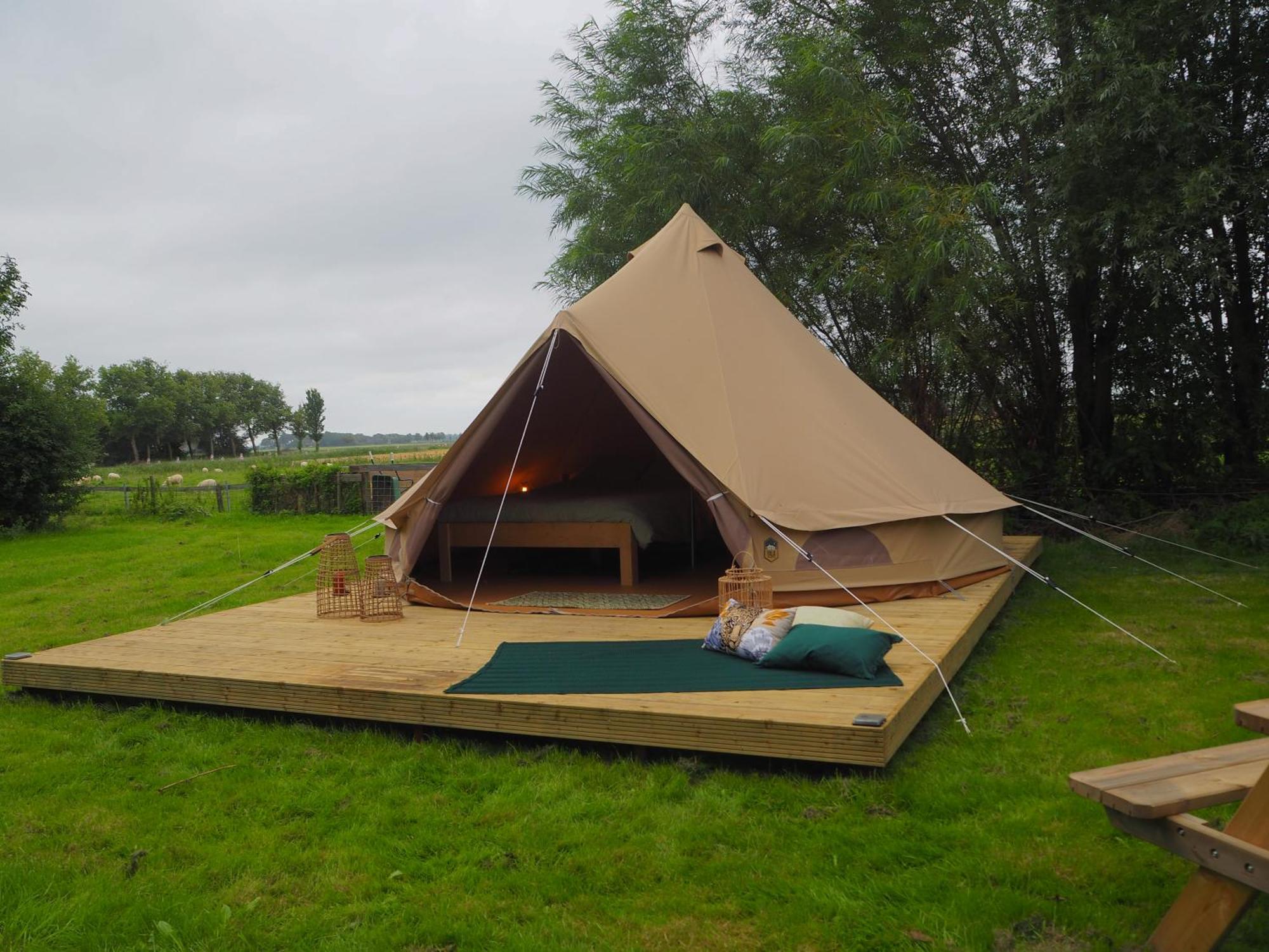 Grytmanshoeve, Vakantiehuis Met Glamping Niawier Exteriör bild
